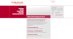 Desktop Screenshot of kupferschmid-vs.de